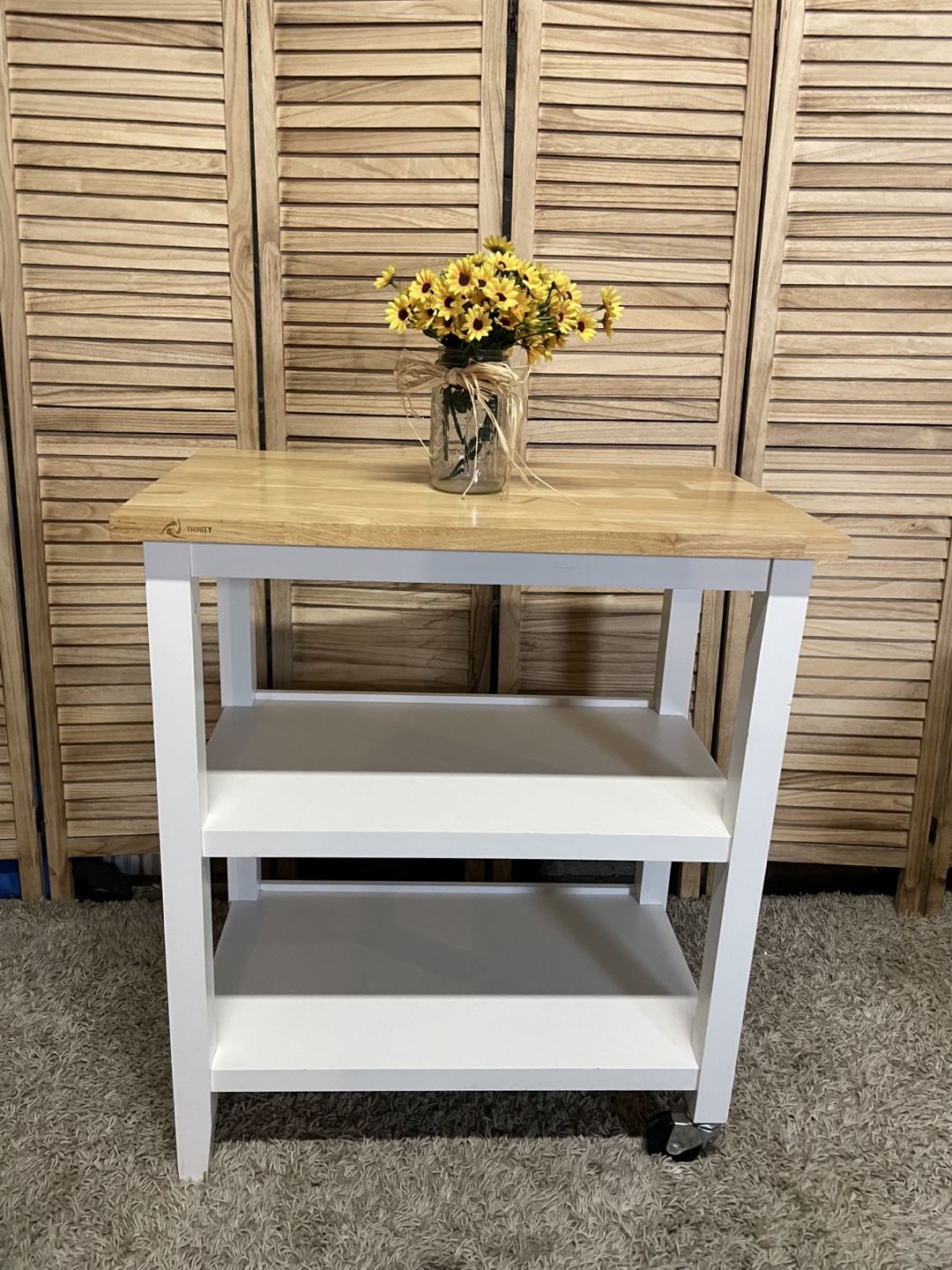 Trinity Kitchen Island Cart