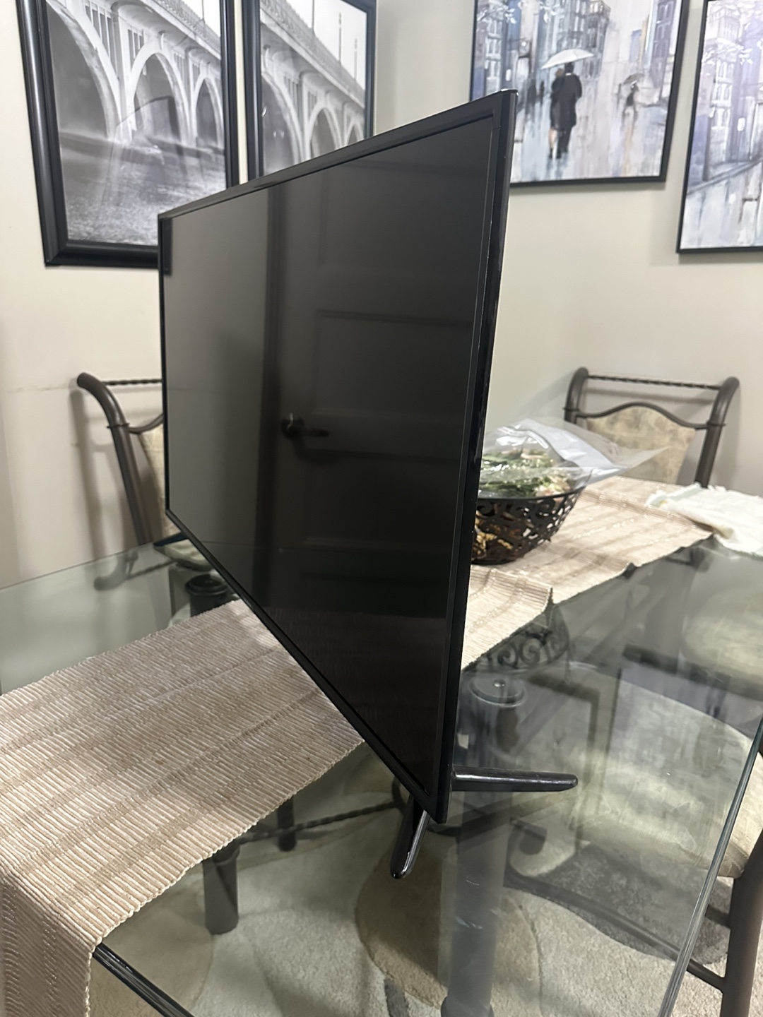 55-Inch Sanyo 4K UHD Smart TV – Like New - photo 3
