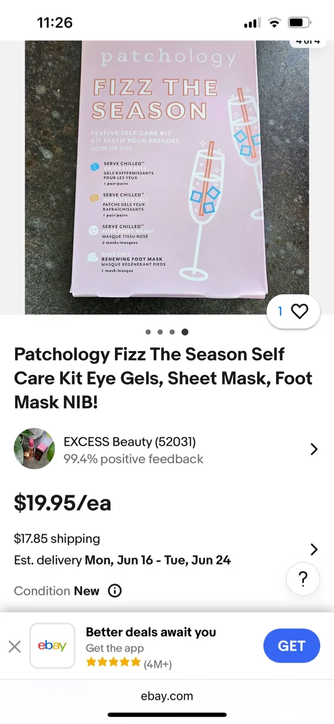 Patchology Fizz The Season Festive Self-Care Kit -NEW image indicator(6)
