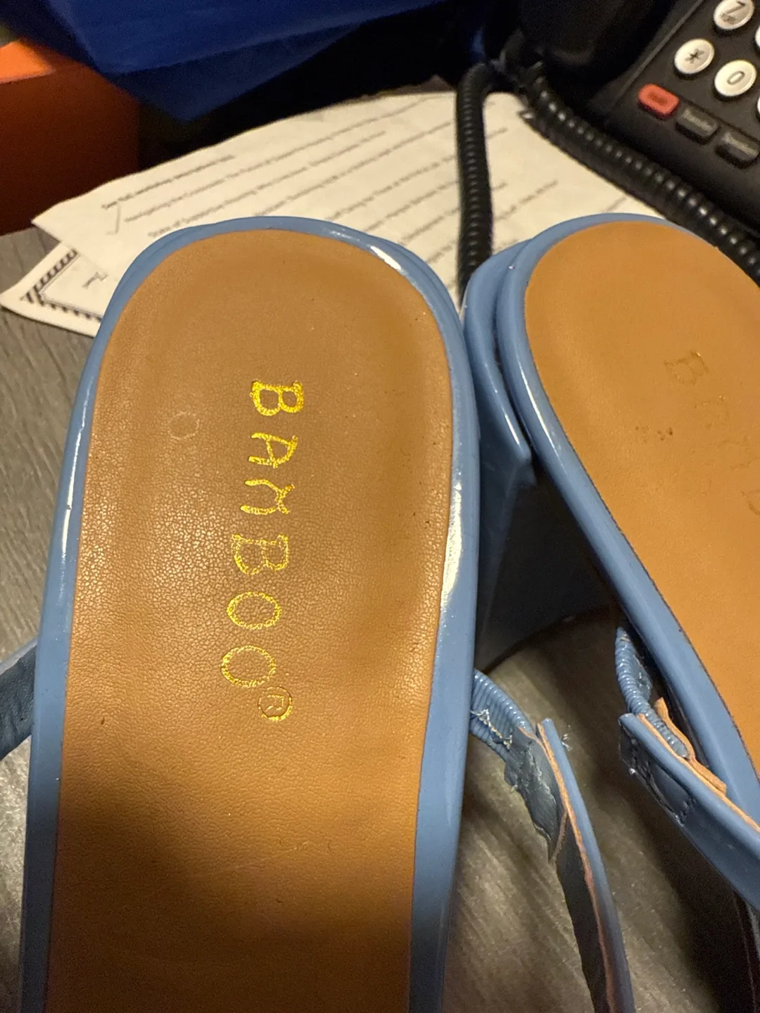 Bamboo Blue Heels 38-8 image indicator(5)