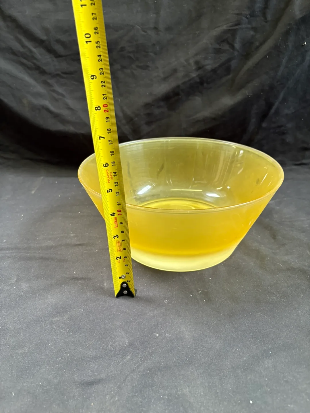 Yellow hard Plastic Bowl image indicator(5)