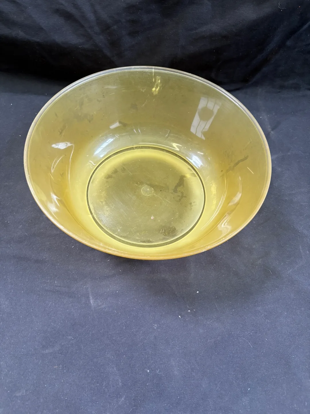 Yellow hard Plastic Bowl image indicator(2)