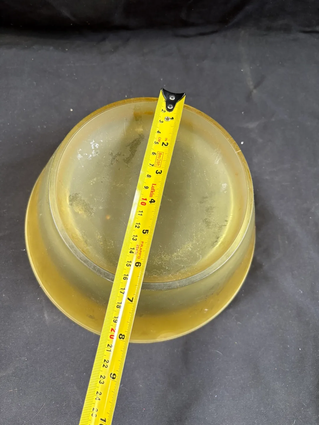 Yellow hard Plastic Bowl image indicator(6)