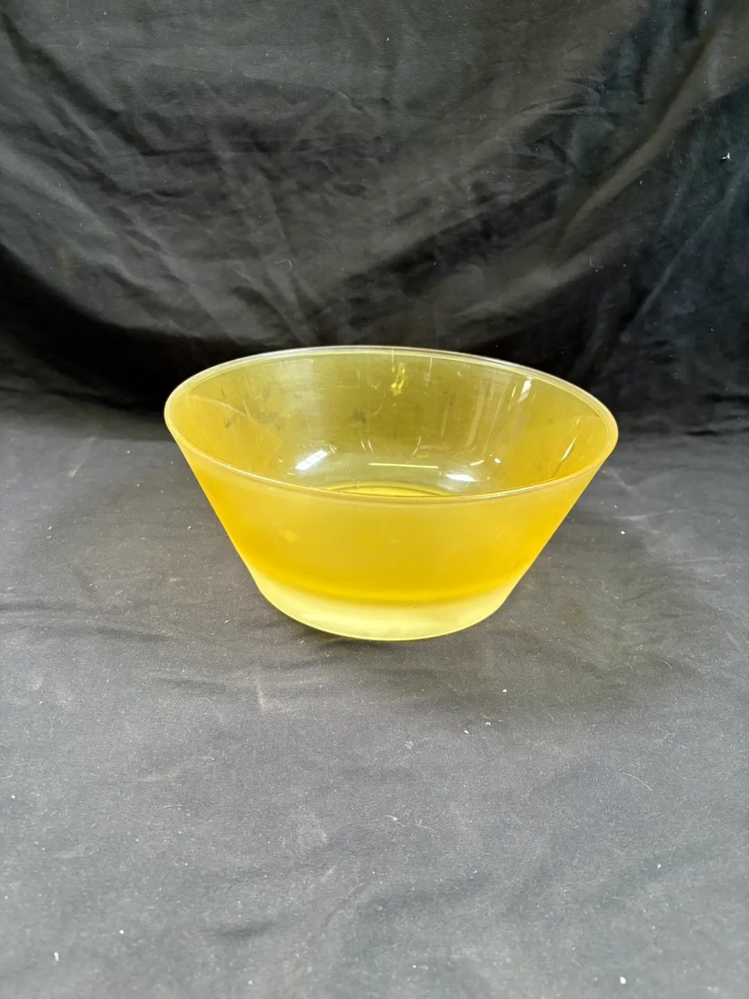 Yellow hard Plastic Bowl image indicator(3)
