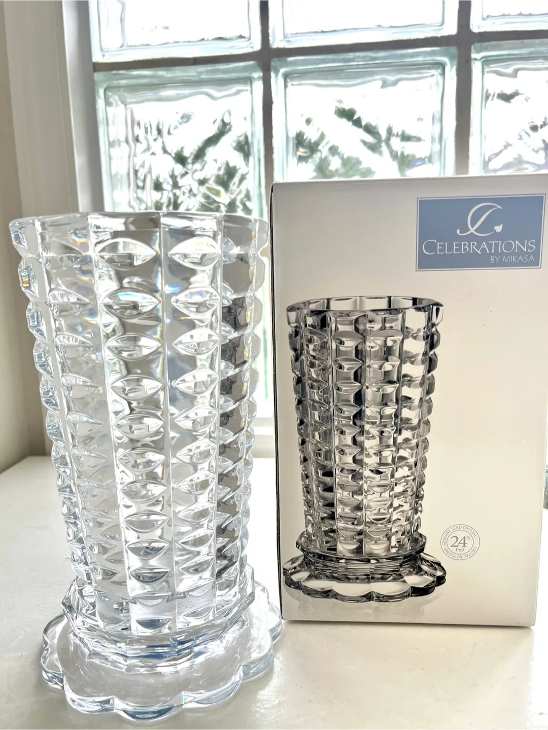 (Brand New) Mikasa Elegant Candle Holder image indicator(2)