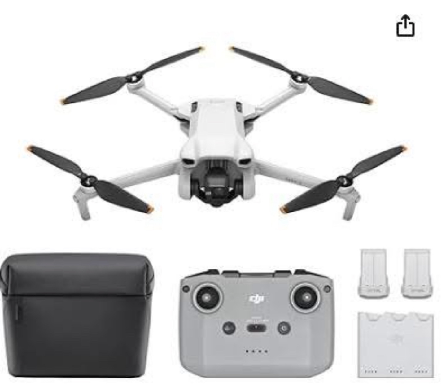 DJI Mini 3 Quadcopter Drone with Remote - photo 2