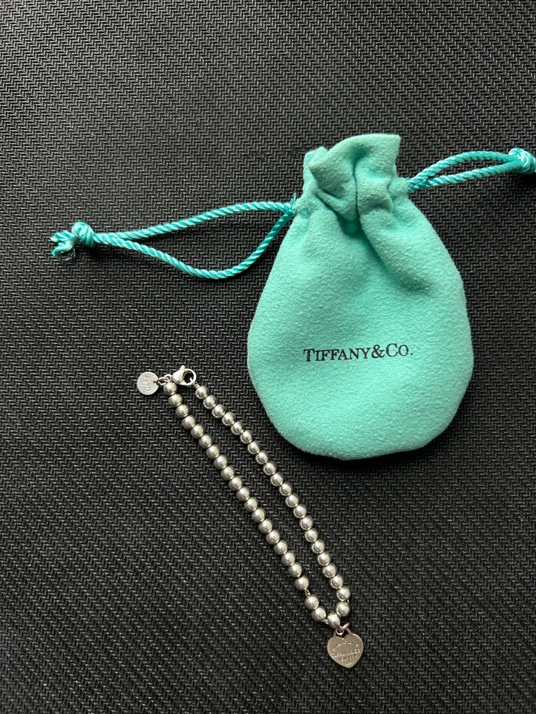 Tiffany & Co. Silver Bead Bracelet thumbnail