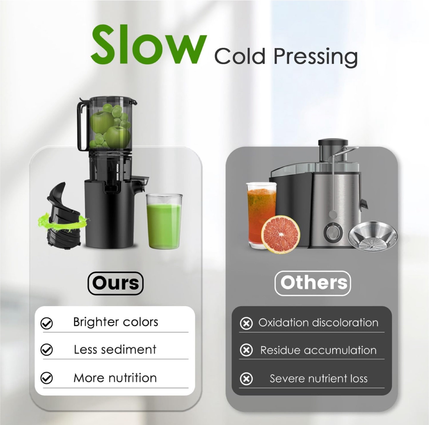 CANOLY Slow Cold Press Juicer - photo 5