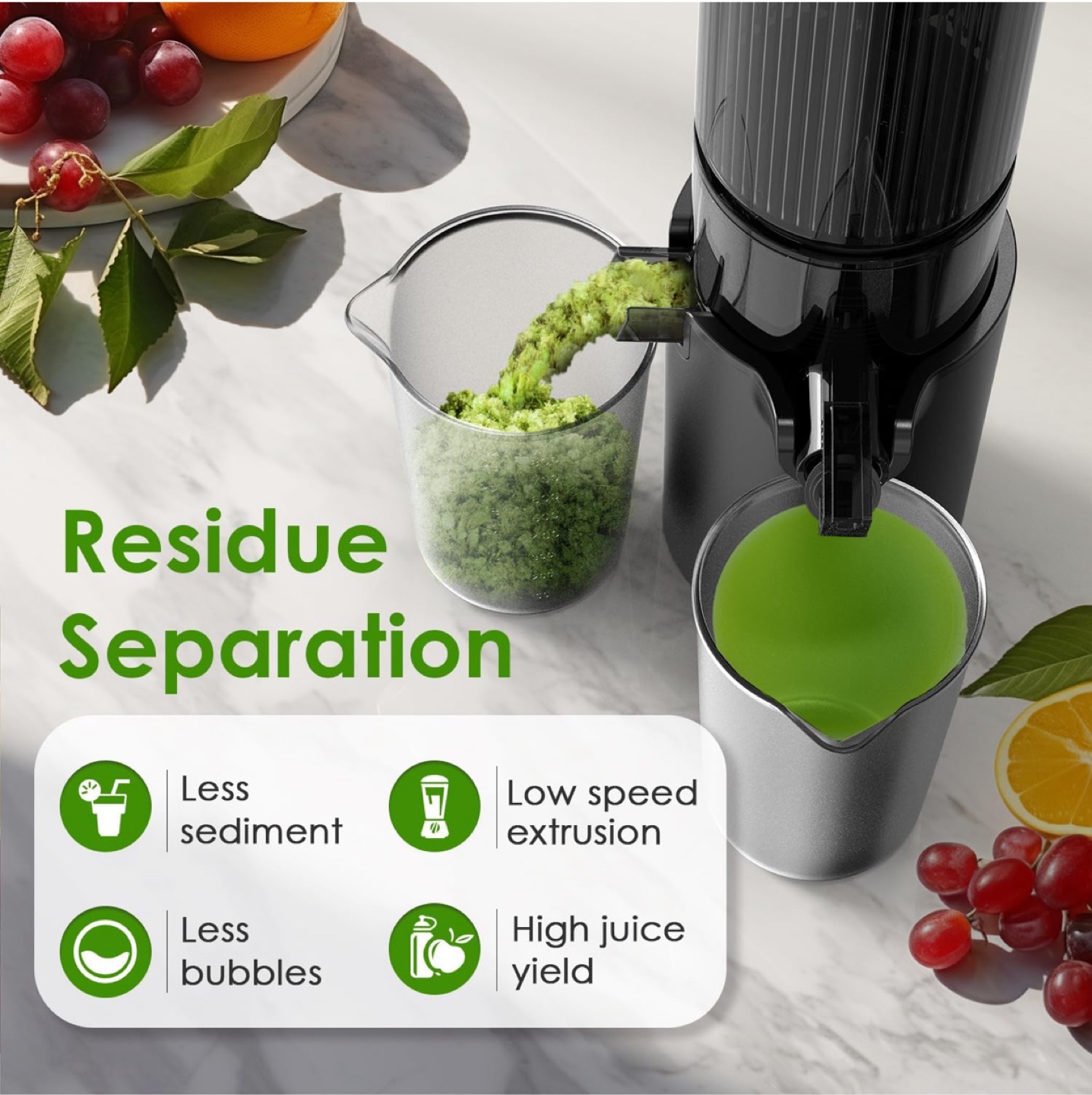 CANOLY Slow Cold Press Juicer - photo 3