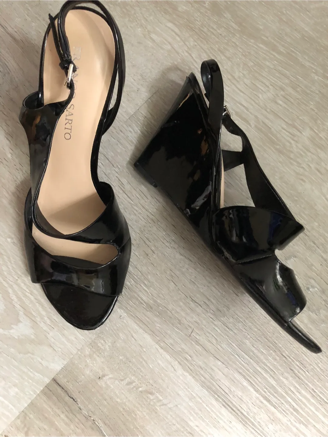 FRANCO SARTO LEATHER SANDALS image indicator(4)