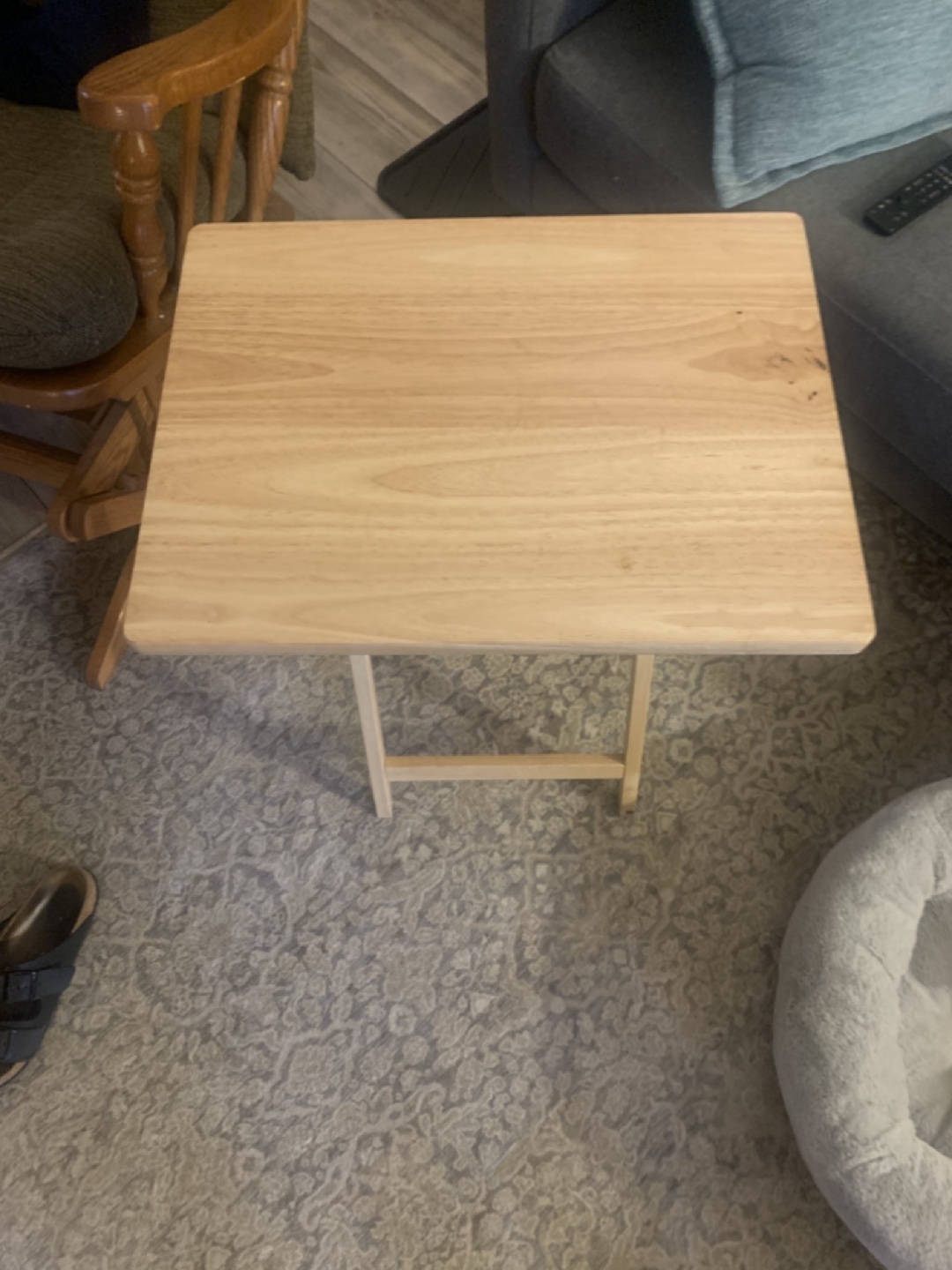 Folding Wood Table