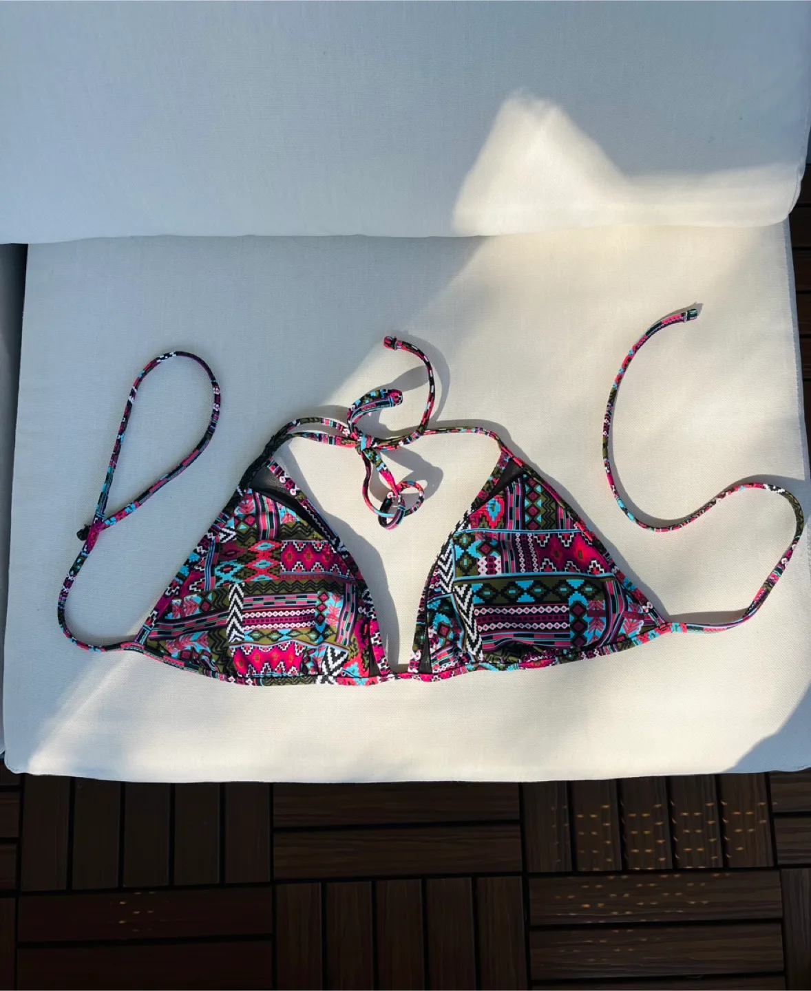 Brand new Mossimo Bikini Top, Size L thumbnail