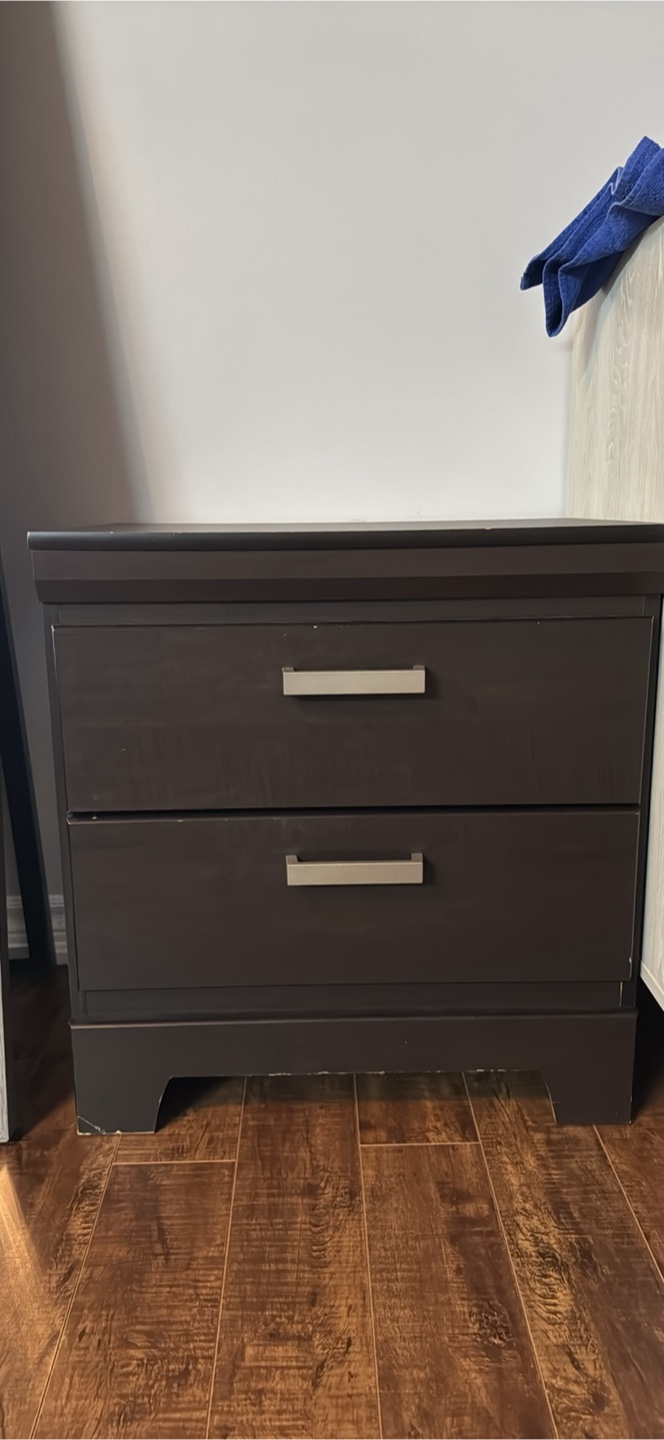 Dark Brown Nightstand - photo 3