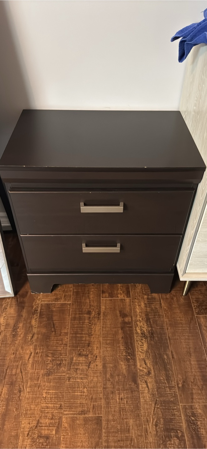 Dark Brown Nightstand