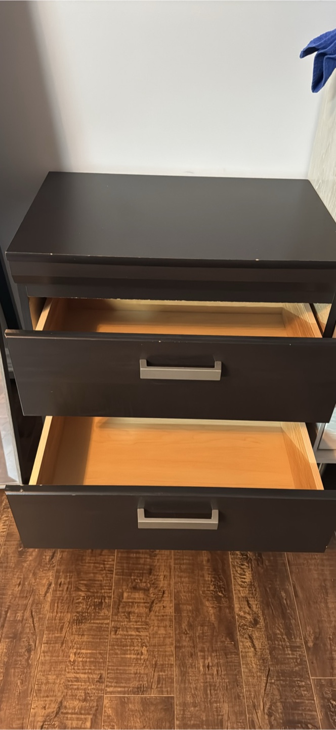 Dark Brown Nightstand - photo 2