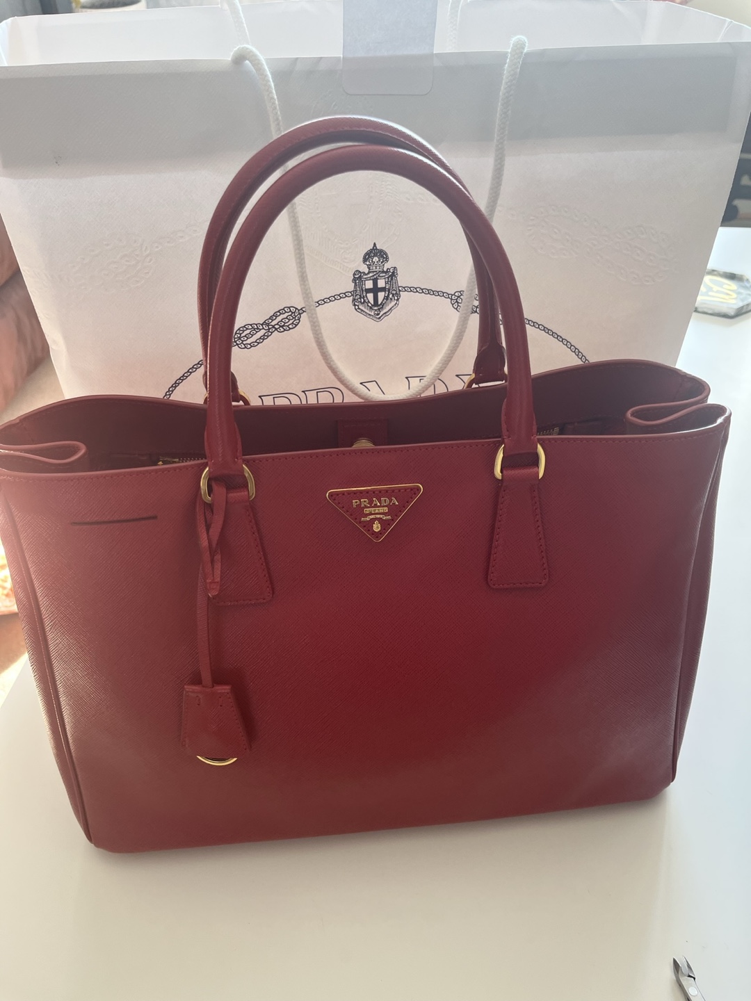 Prada Red Bag - photo 2