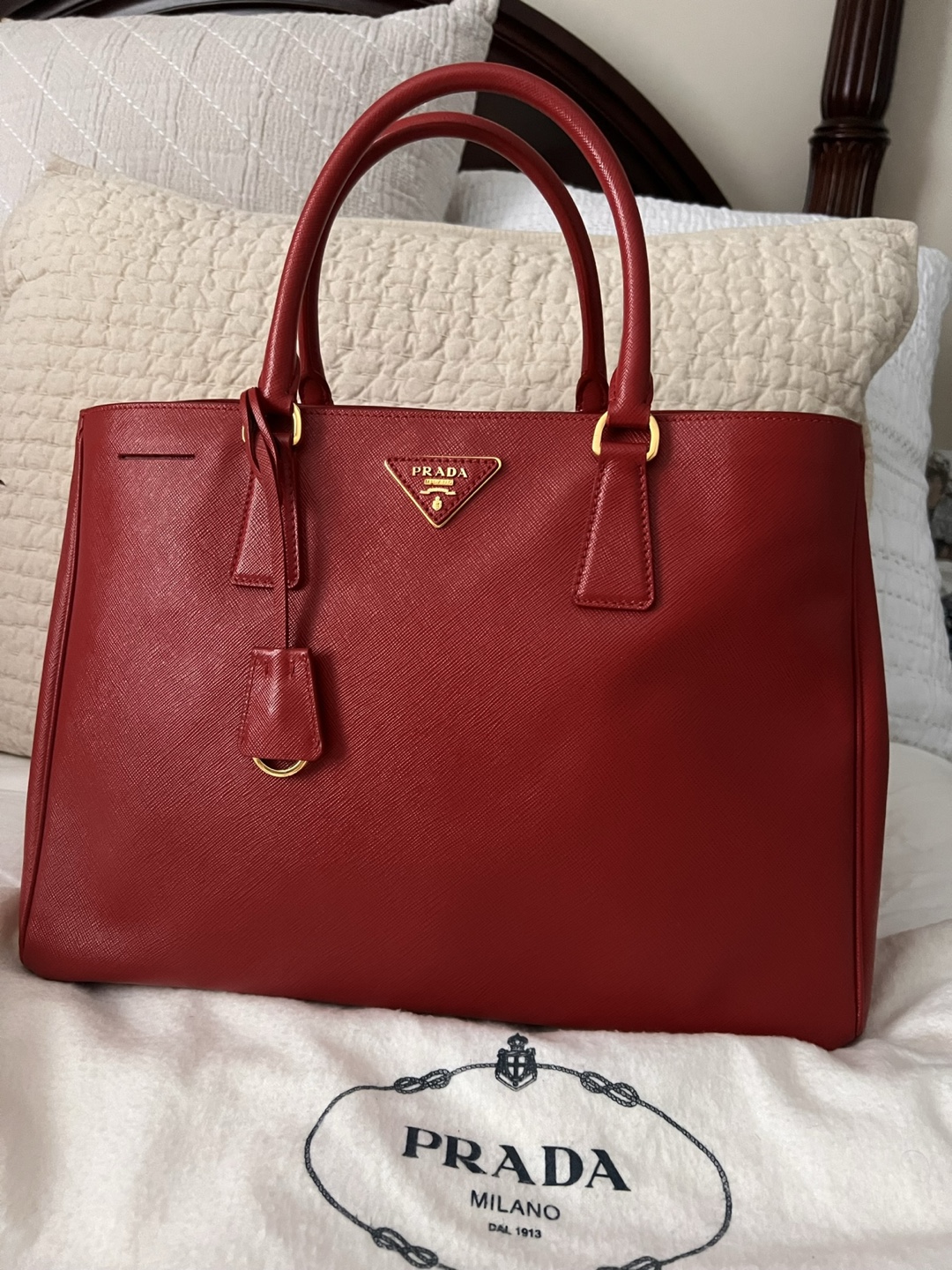 Prada Red Bag