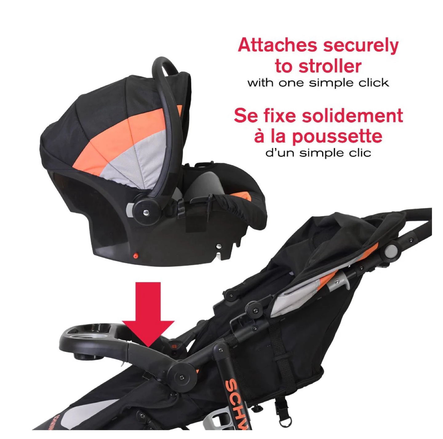 Schwinn Interval Jogger Travel System Stroller - photo 4