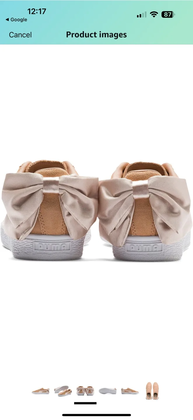 Puma Suede Bow Sneakers thumbnail