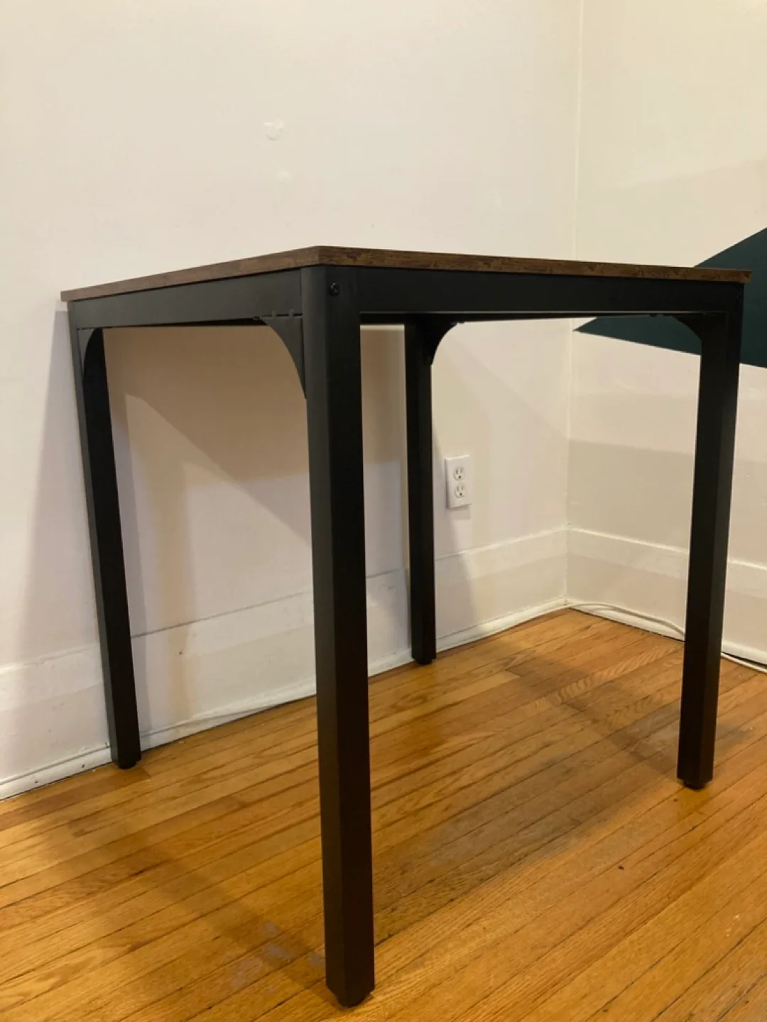 Wayfair / Square Dining Table metal / wood MOVING OUT SALE image indicator(3)