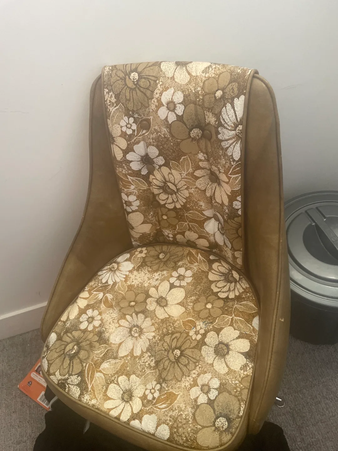 Floral Print Armchair thumbnail