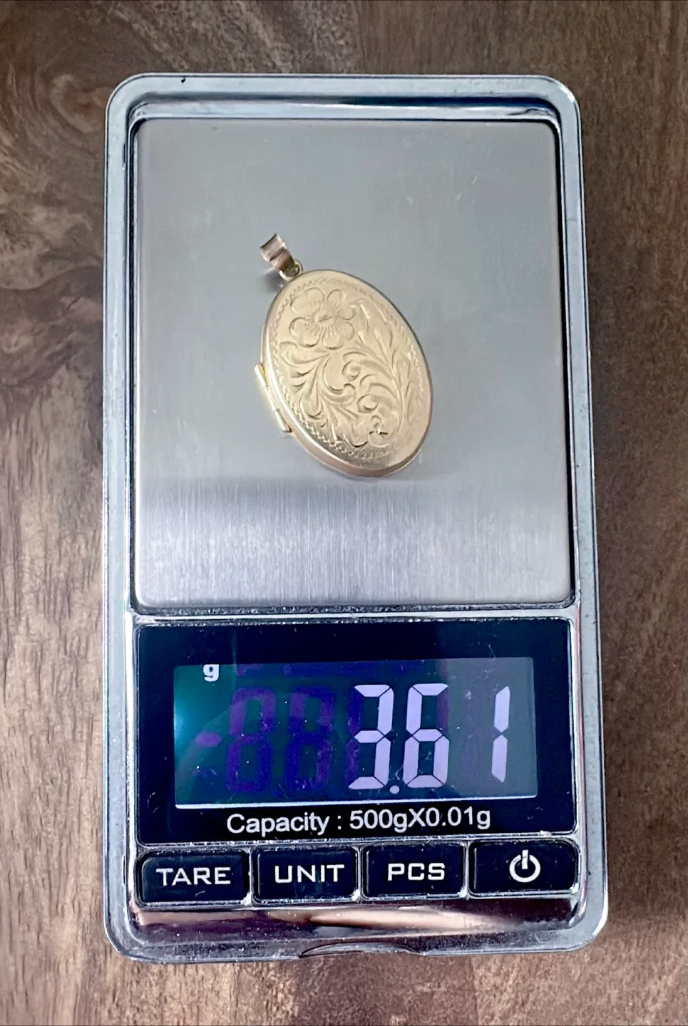 14k Gold Locket 3.61g image indicator(6)