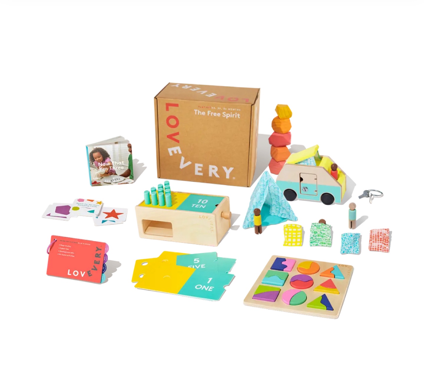 Lovevery The Free Spirit Play Kit (34-36mos)