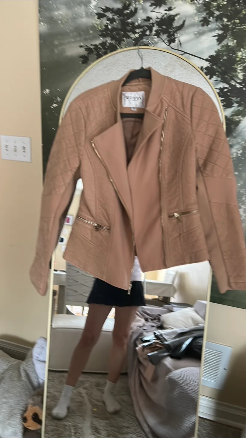 Guess Faux Leather Jacket thumbnail