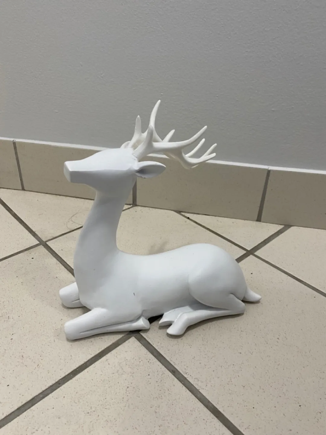 White Deer Figurine thumbnail