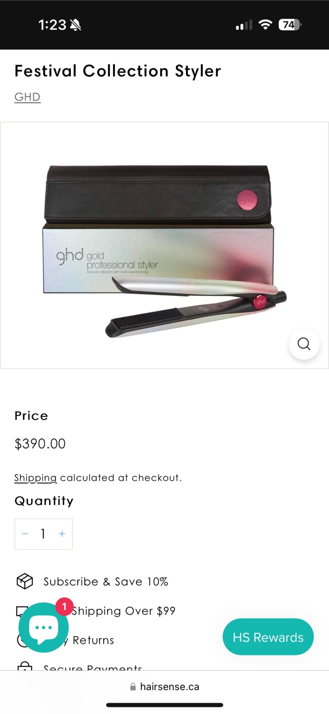 ghd Gold Styler with Case - photo 3