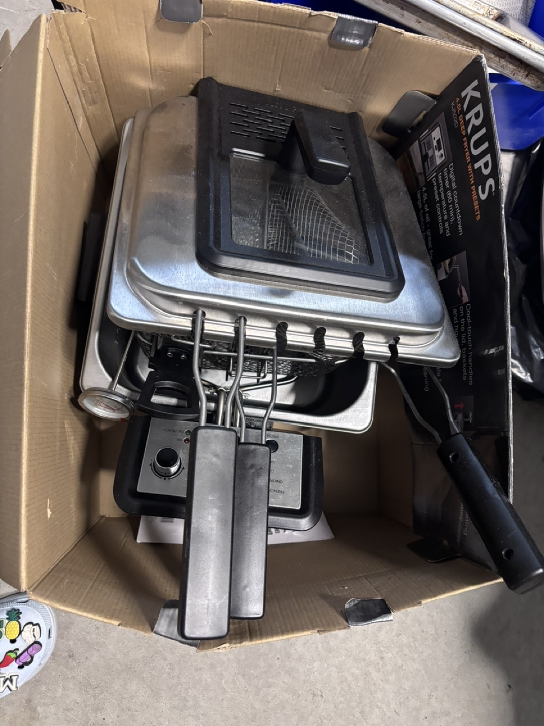 KRUPS 4.5L Deep Fryer With Presets
