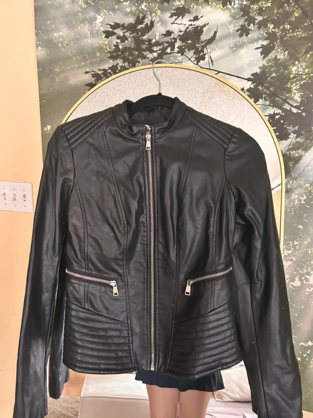 By Guess Faux Leather Jacket thumbnail