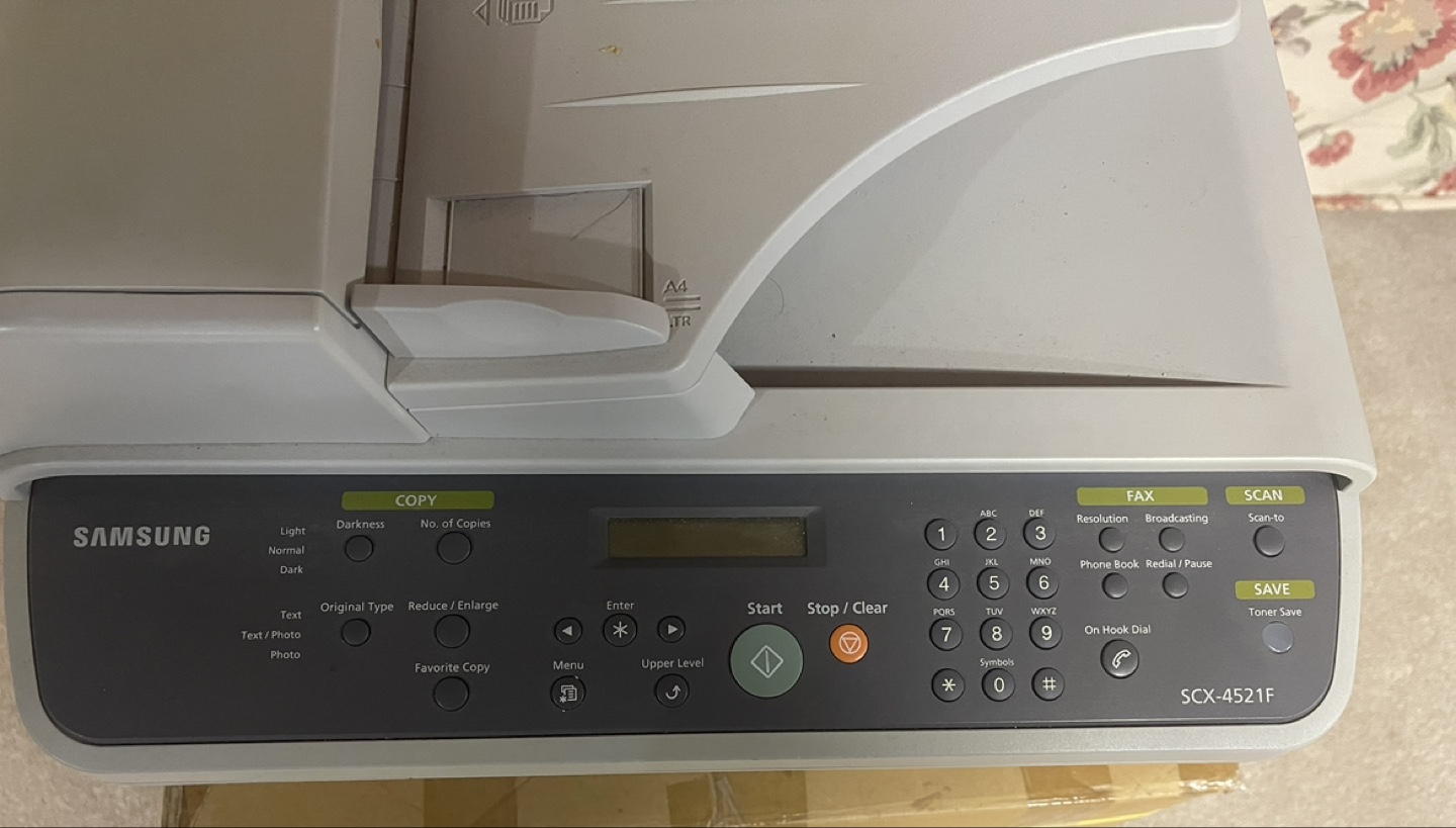 Samsung SCX-4521F Printer - photo 2