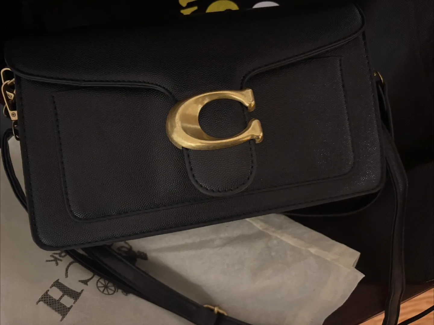 Coach Black Crossbody Bag thumbnail