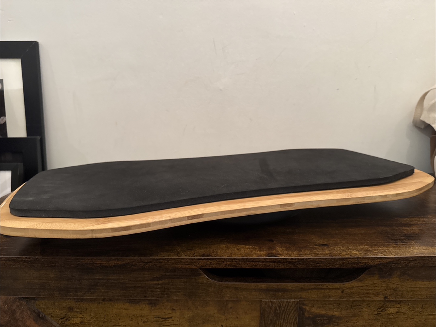 UPLIFT Bamboo Balance Board with Comfort Mat - photo 2