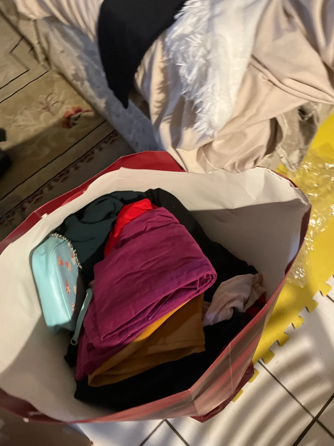 Clothes and bags with clothes thumbnail