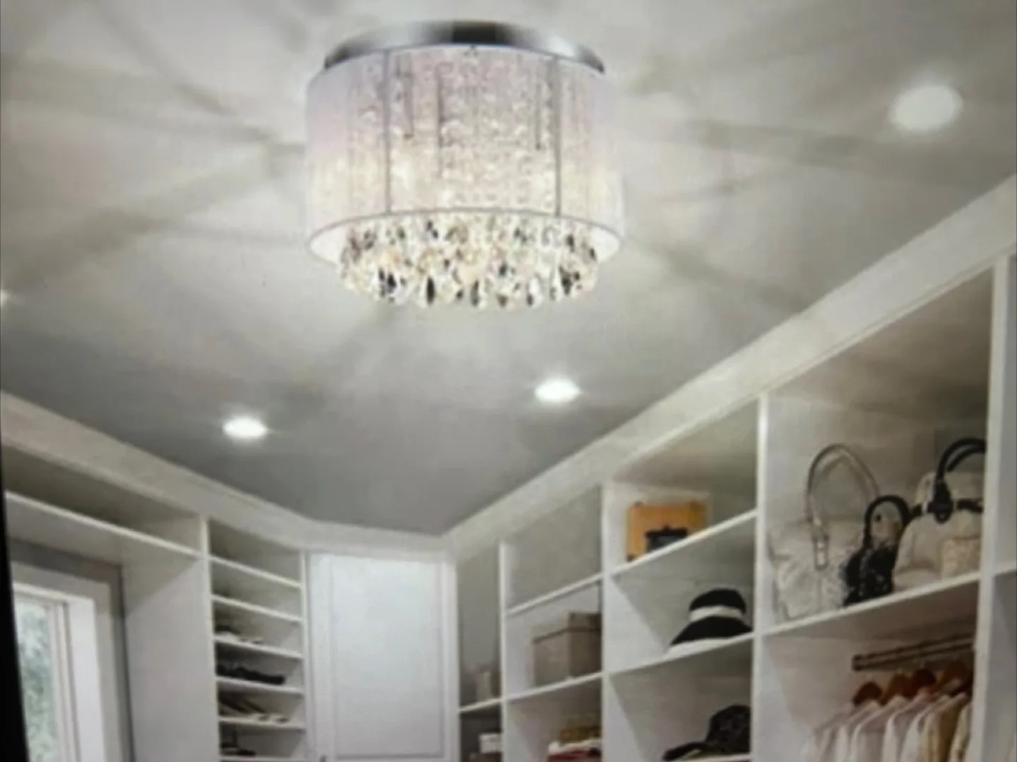 Elegant Crystal Chandelier Light Fixture thumbnail