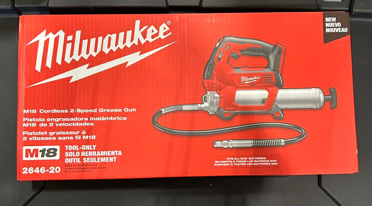 Brand new M18 18V Li-Ion Cordless 2-Speed Grease Gun thumbnail