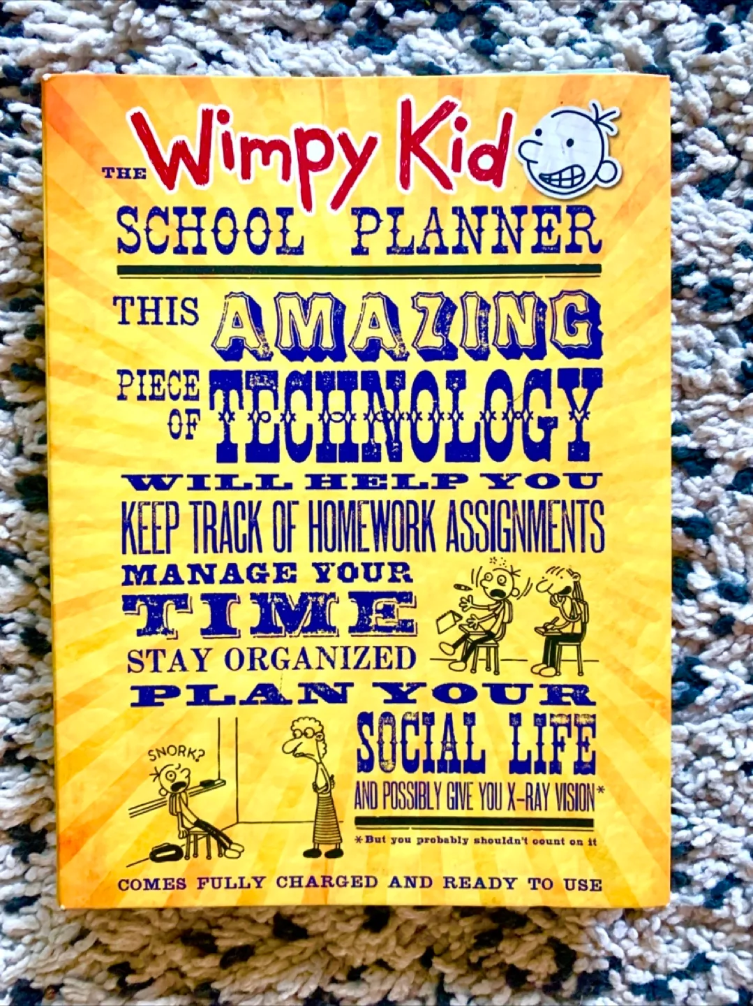 Diary of a Wimpy Kid School Planner Agenda thumbnail