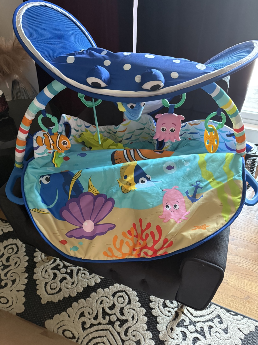 Disney Baby Mr Ray Ocean Lights Activity Gym - photo 2