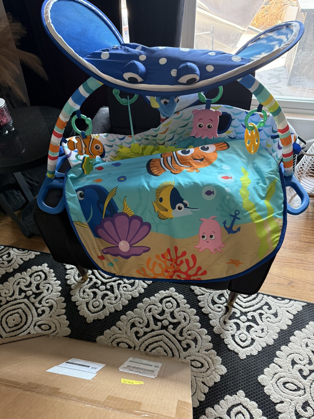 Disney Baby Mr Ray Ocean Lights Activity Gym