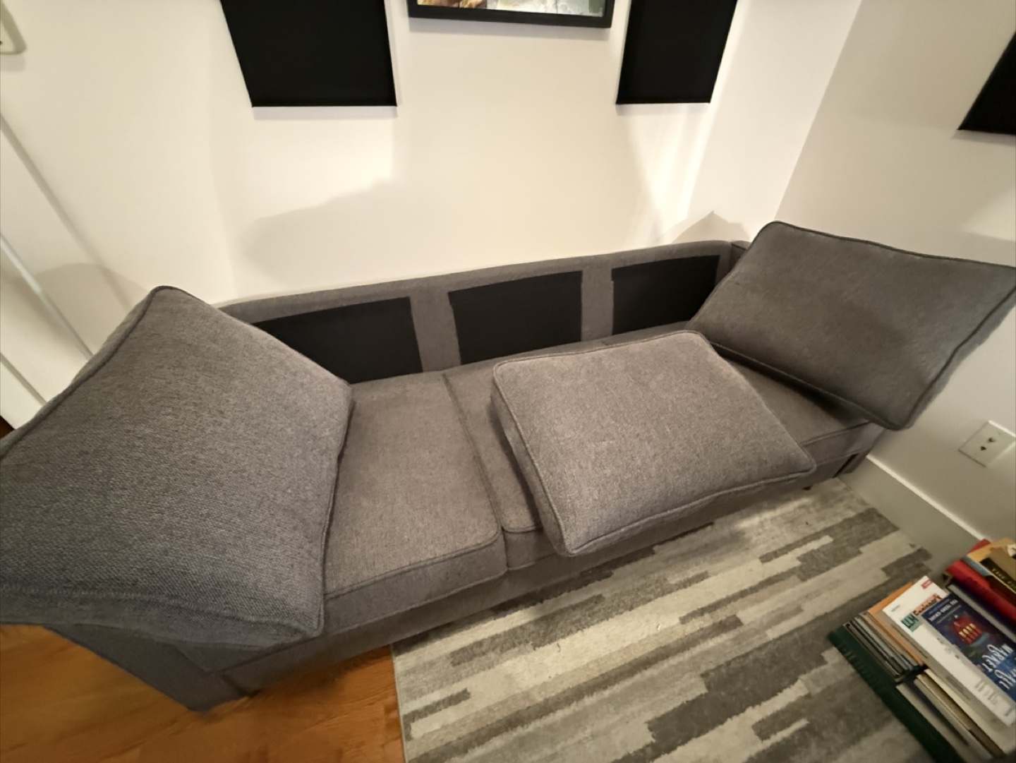 Gray Sectional Couch - photo 3