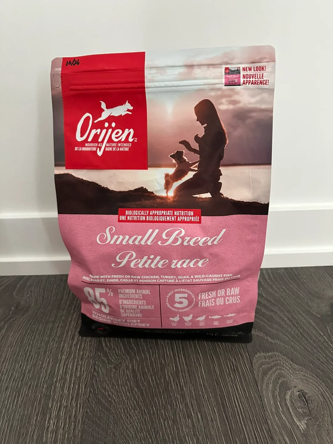 Orijen Small Breed Dog Kibble 4lbs thumbnail