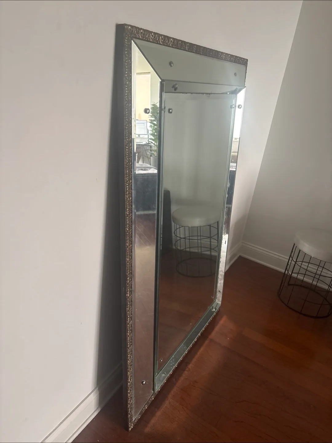 Vintage Framed Large Mirror- Reduced For Moving Sale image indicator(3)