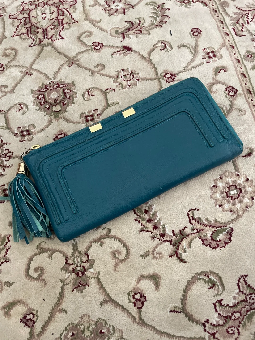 Blue Clutch/Wallet thumbnail
