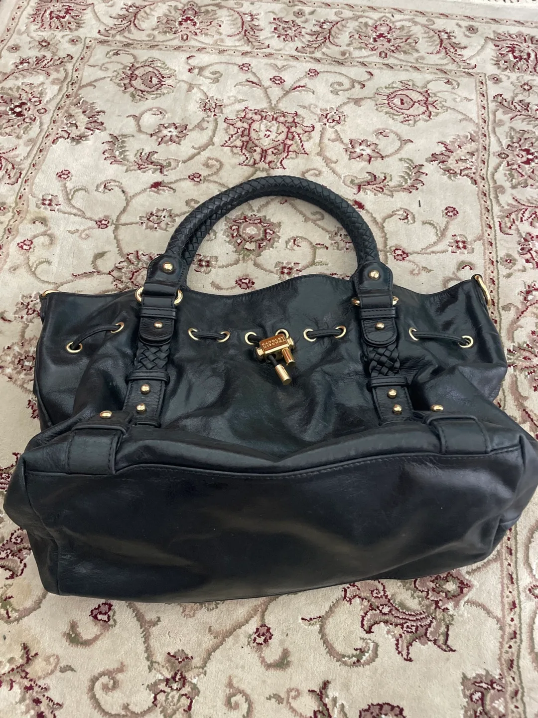 Black Badgley Mischka Purse thumbnail