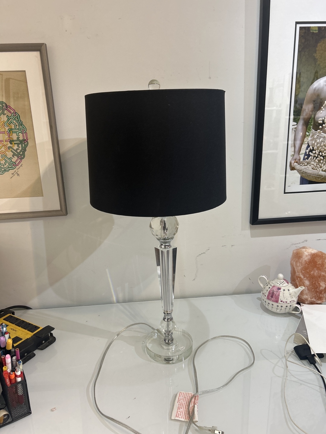 Crystal Accent Table Lamp