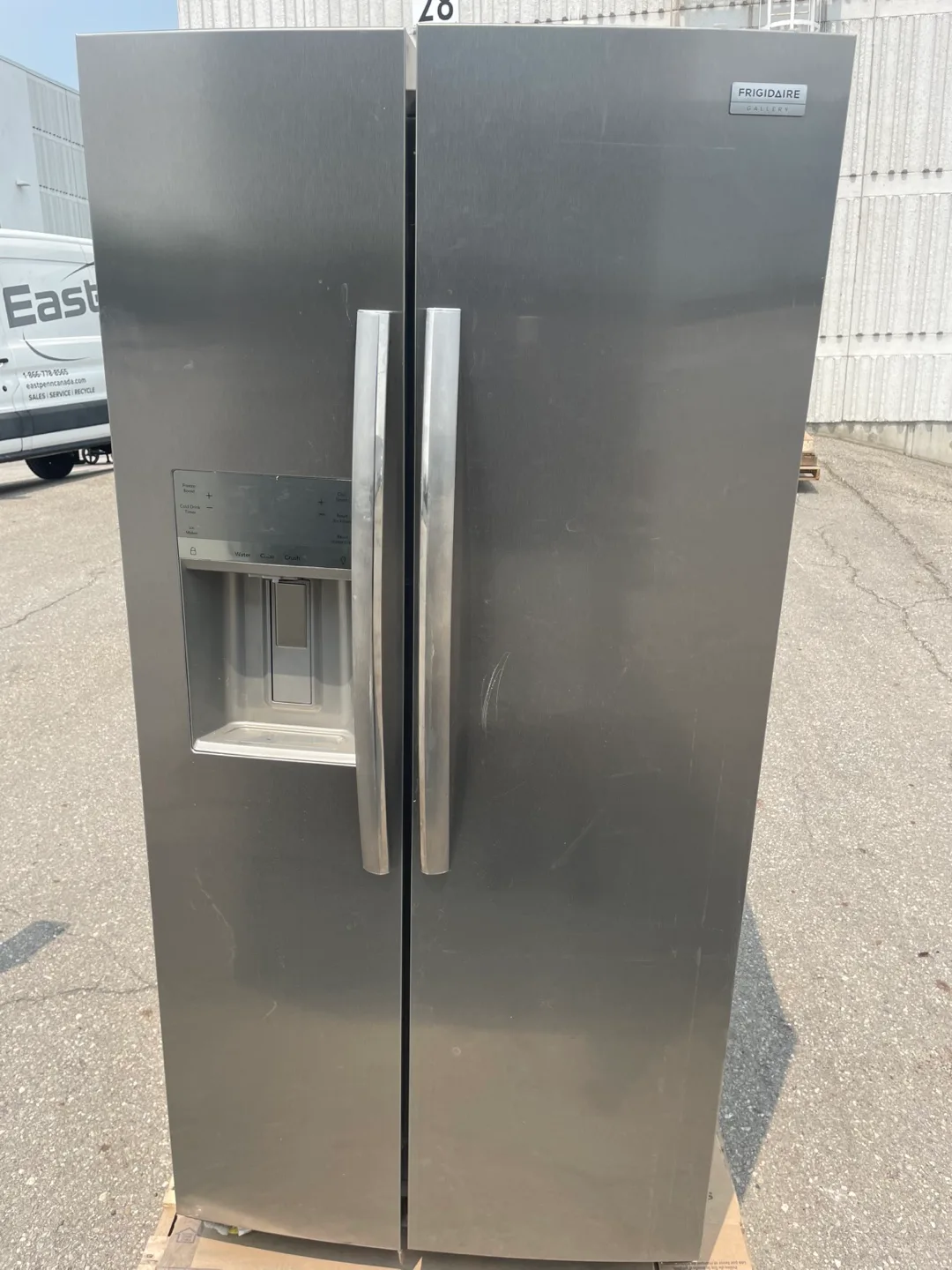 Stainless Steel Side-by-Side Refrigerator image indicator(2)