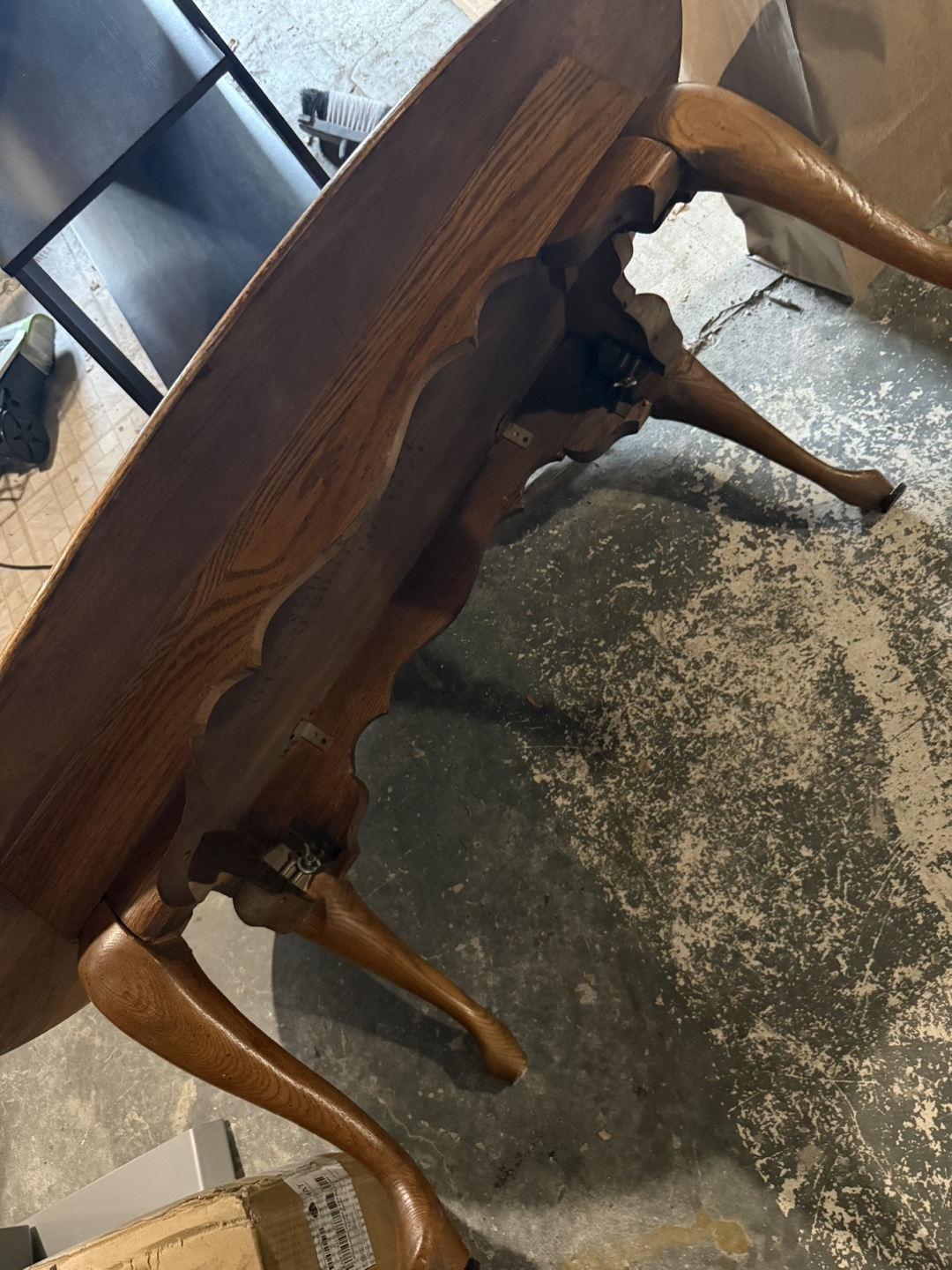 Oval Wooden Table - photo 3