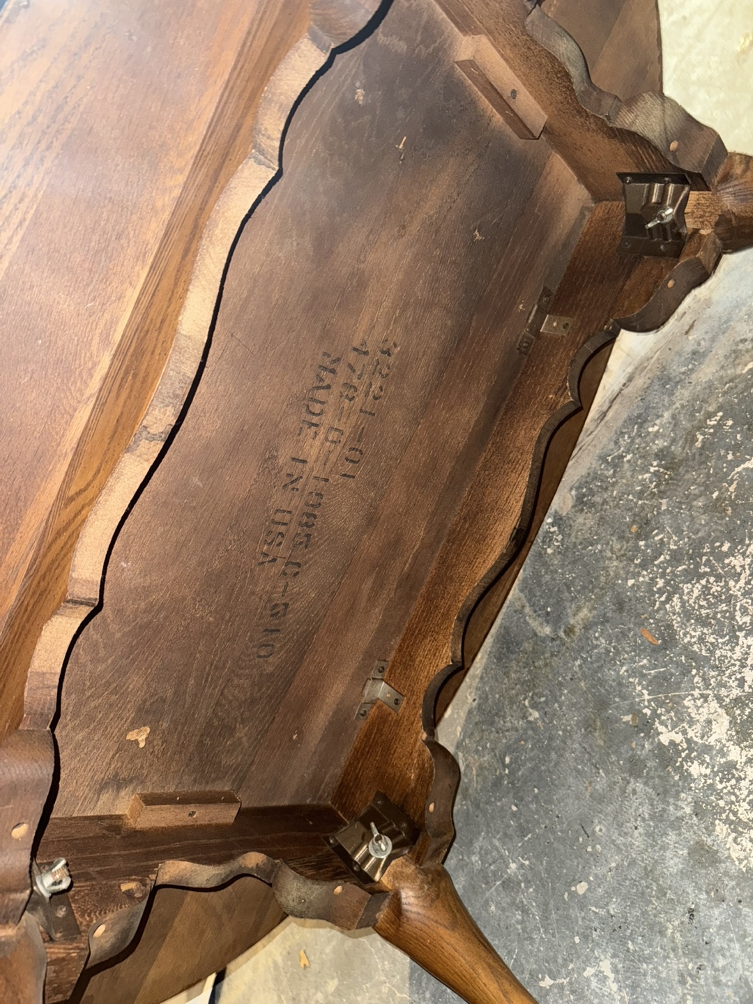 Oval Wooden Table - photo 5